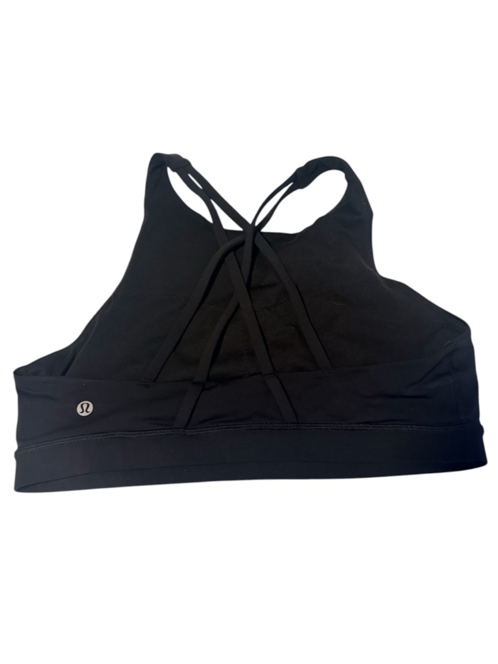 lululemon athletica Black Strappy Sports Bra - size 8